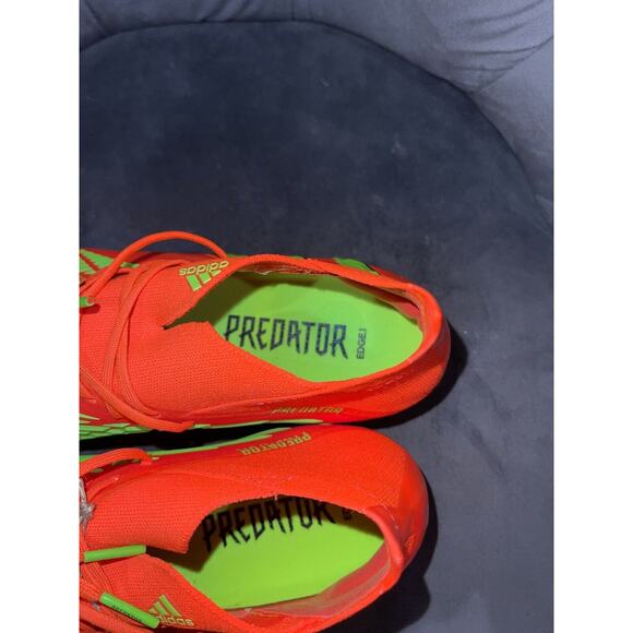 Adidas Predator Edge.1 SG. (GW1016). Solar Red Football Shoes Men Size 9.5 NIB. - Picture 8 of 8